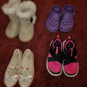 Lot of girls shoes, 9-10